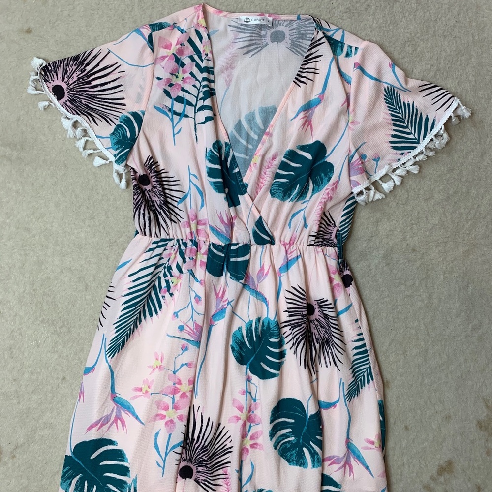 Cupshe Pink Beach Dress Size XL